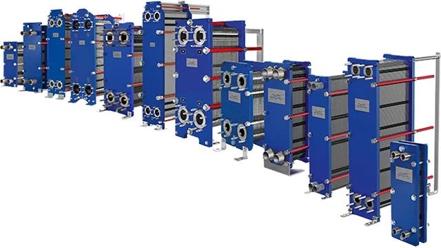 Gamme d'échangeurs de chaleur à plaques Alfa Laval pour l'industrie